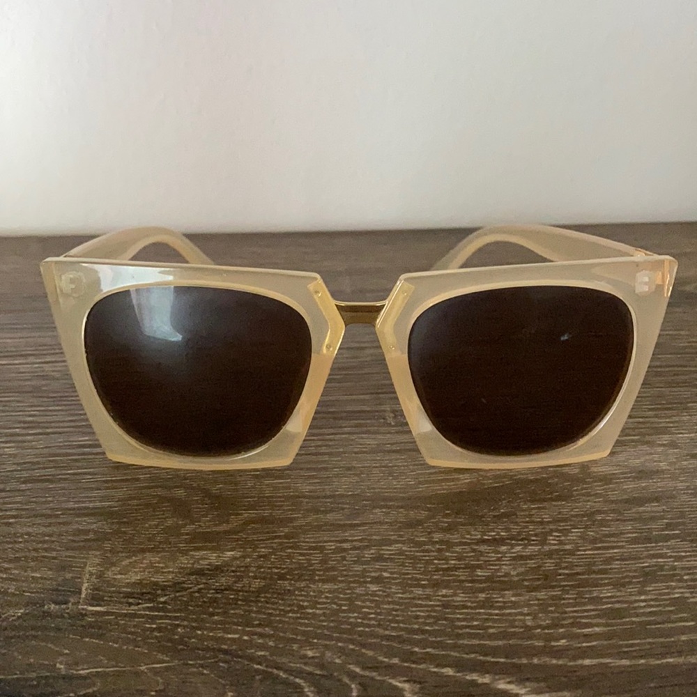 Nude Asymmetrical Shades